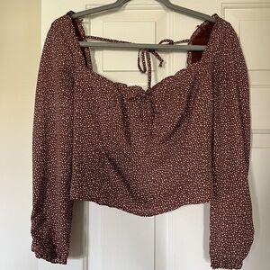 Abercrombie Cropped Blouse